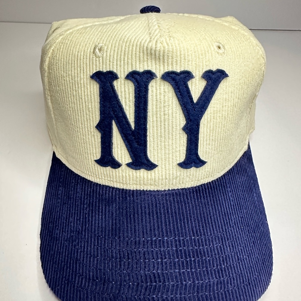 MAD Engine Cream Corduroy Baseball Cap
